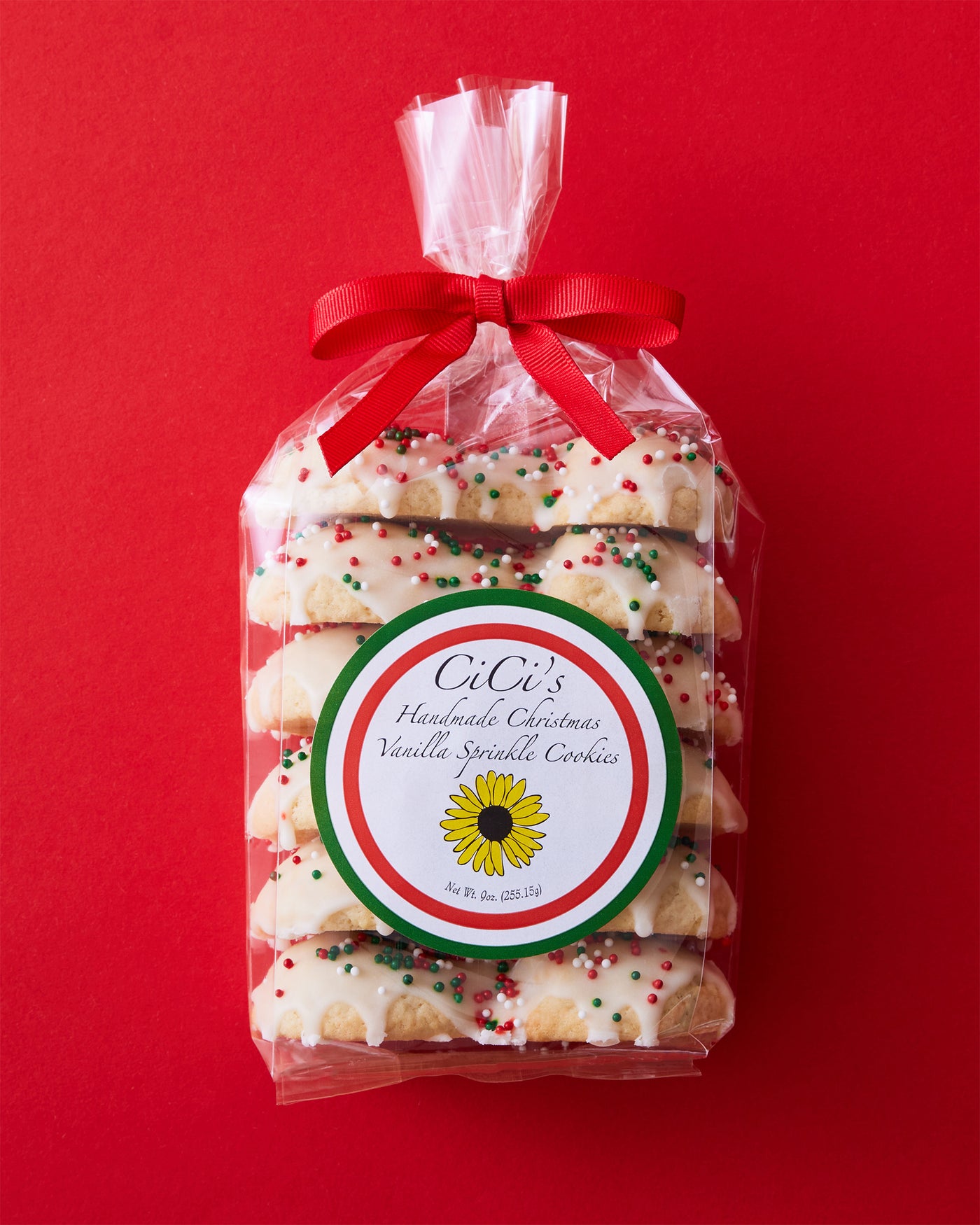 CiCi's Christmas Vanilla Sprinkle Cookie
