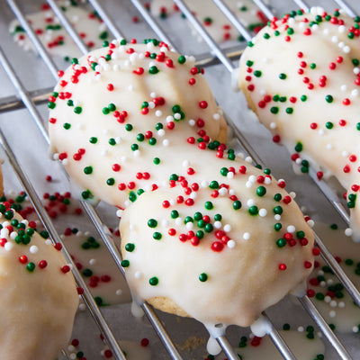CiCi's Christmas Vanilla Sprinkle Cookie